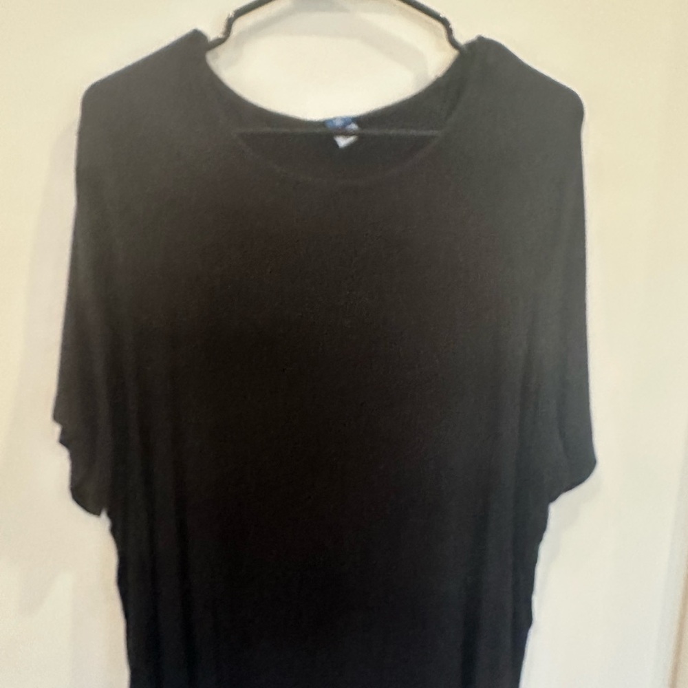 Old Navy Women's Classic Black Short Sleeve Tee